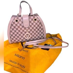 Mario Valentino Large Logo Bag